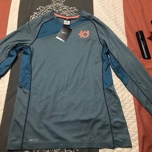 NIKE Kevin Durant Long Sleeve DriFIT Shirt